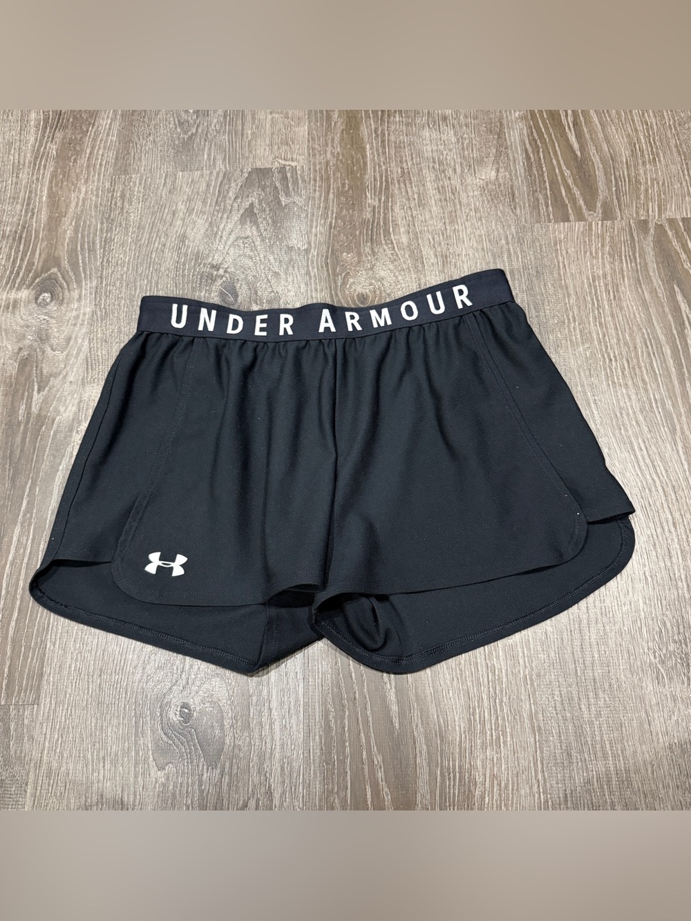 Under Armour Black HeatGear Loose Fitting Shorts